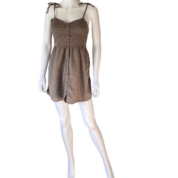 minimalist fairycore bustier mini dress - Picture 4 of 4